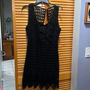 Xoxo mini dress, black size 7/8